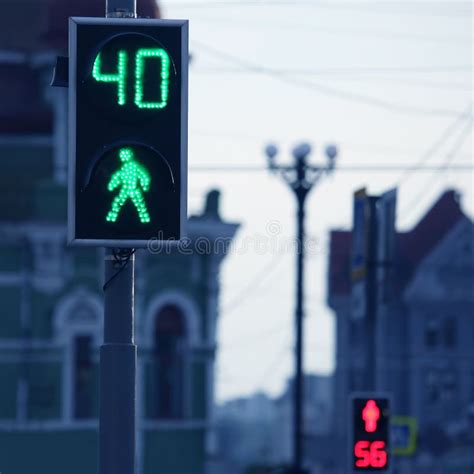 Red and Green Traffic Lights at the Intersection Stock Image - Image of semaphore, highway ...