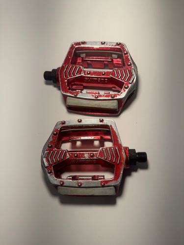 For Sale Red Shimano Dx Pedals 12