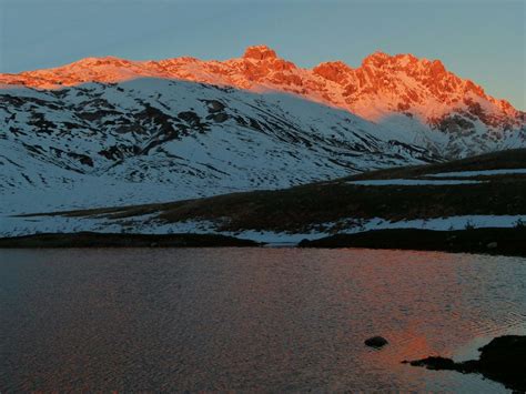 Alpenglow Sullappennino Il Lago Pietranzoni A Campo Imper Flickr