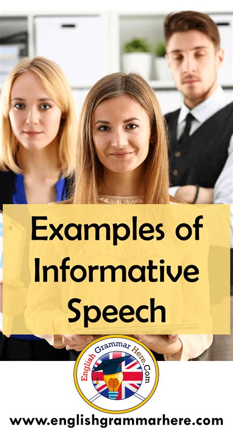 30 Informative Speech Examples And Definitions English Grammar Here