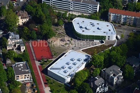 Leipzig Aus Der Vogelperspektive Neubau Der Erich K Stner Schule In