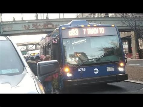 Mta Nyct Bus Novabus Lfs Conehead On The Q Subway