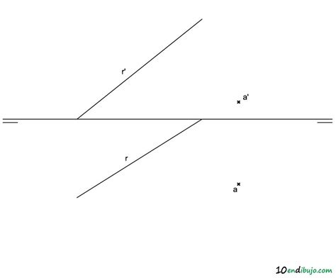 El plano en Sistema Diédrico 10 en dibujo