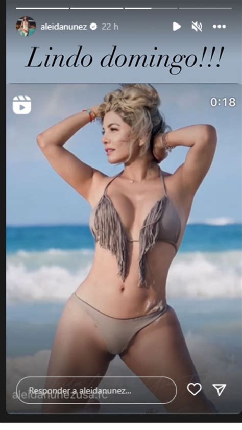 Aleida Núñez paralizó el verano con el bikini con más estilo El Heraldo de México