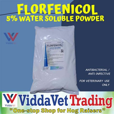 1kilo Florfenicol Water Soluble Powder 5percent Antibacterial