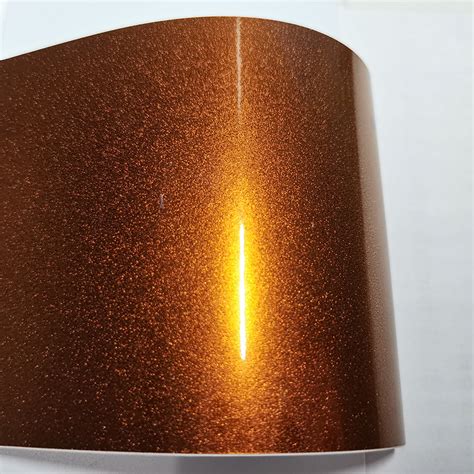 Heavy Metallic Gloss Copper Vinyl Film Car Vinyl Supplier