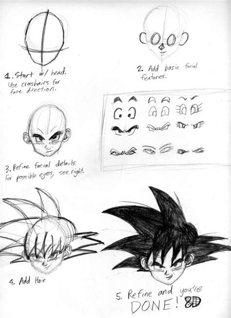 How to Draw DragonBall Z Style by sonigoku on DeviantArt