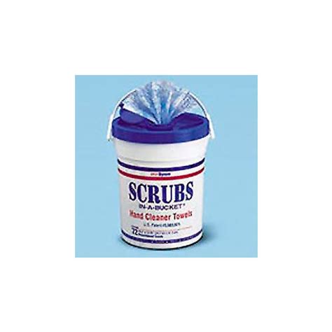 SCRUBS® Premoistened Hand Cleaner Towels, 10-1/2 x 12-1/4, 72 Per ...