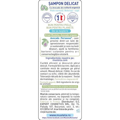 Sampon Delicat Pentru Copii Ml Mustela Farmacia Tei Online