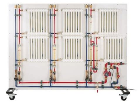 Hydronic Balancing Of Radiators Didactic Education Equipment For