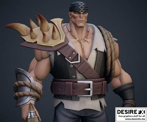 Desire FX 3d Models Pirate