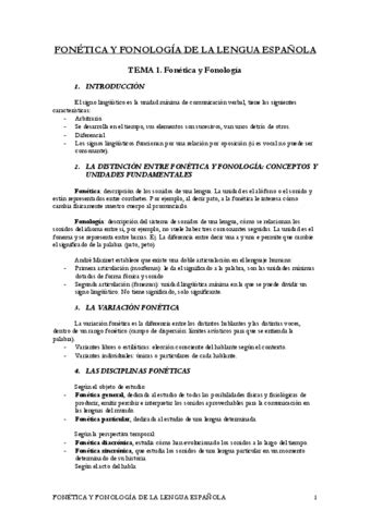 FONETICA Y FONOLOGIA DE LA LENGUA ESPANOLA Pdf