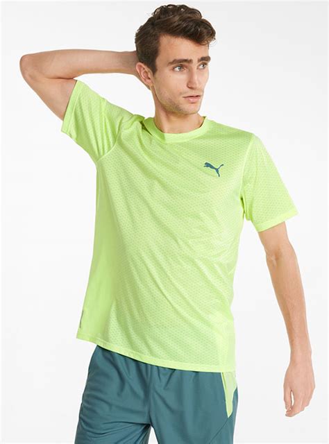 Ripley POLO DEPORTIVO HOMBRE PUMA 520141 37 TRAIN FAV BLASTER TEE VERDE