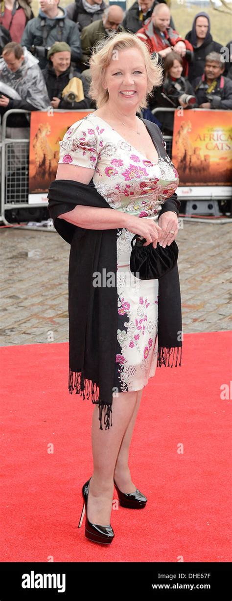 Business Woman Deborah Meaden African Cats Uk Film Premiere Held At The