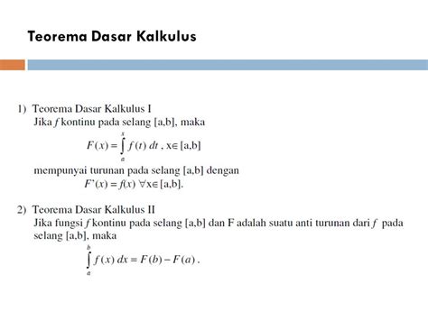 Materi Kalkulus