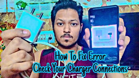 How To Fix Error Check Your Charger Connection YouTube