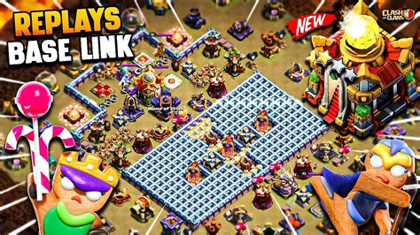 Secure Th War Base Link With Replays Best Town Hall Layouts