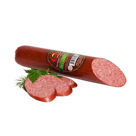 Premium Smoked Beef Salami - Long Unit (1.7 lb) - Emir Halal Foods ...