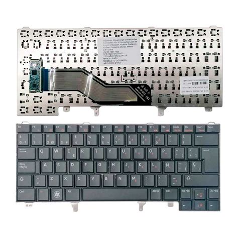 Teclado Para Laptop Dell® E6420 E6430 Color Negro En Español Siafu