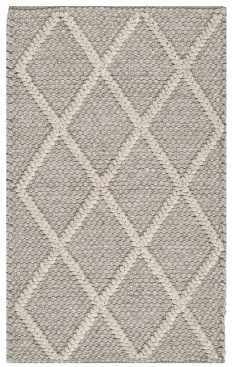 Safavieh Natura NAT310 Hand Woven Rug Shaw Carpet Grey Carpet Modern