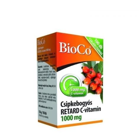 Bioco Csipkebogy S Retard C Vitamin Mg Csal Di Csomag Db