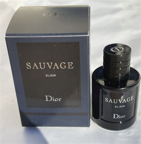 Dior Sauvage Elixir Fl Oz Ml Miniature Splash New In Box