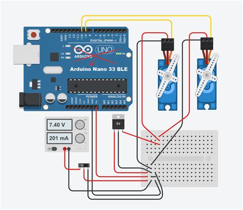 Advice For Improved Battery And Circuit Design For Arduino Nano And Two Sg90 Servos Project