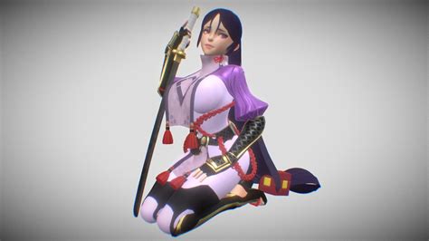 Minamoto No Raikou Fate Grandorder 3d Model By Vito Nathan