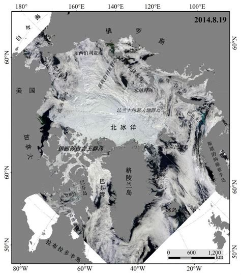 科学网—2014年8月19日北极海冰冰情 极区遥感的博文