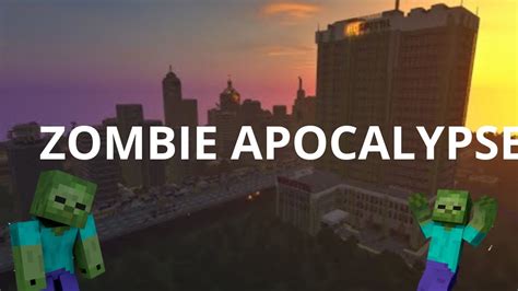 Minecraft Zombie Apocalypse Ep Youtube