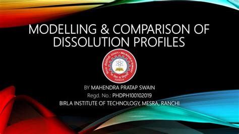 Modelling Comparison Of Dissolution Profiles By Paulo Costa Ppt