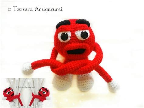 Curtain Bra Monster Crochet Pattern Pdf Ternura Amigurumi English