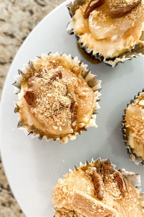 Easy Mini Caramel Apple Cheesecakes Wishes And Reality