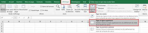 Comment Bloquer Ou Figer Plusieurs Lignes Ou Colonnes Excel