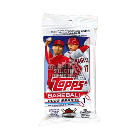 2022 Topps Series 1 Baseball Fat Pack Steel City Collectibles