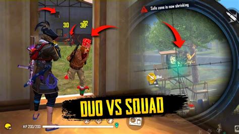 Duo Vs Squad Kills Total Rank Gameplay Garena Free Fire Youtube