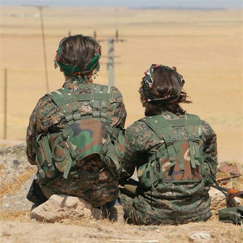 Kurdish Ypg Fighters Ypj Kurdishstruggle Flickr