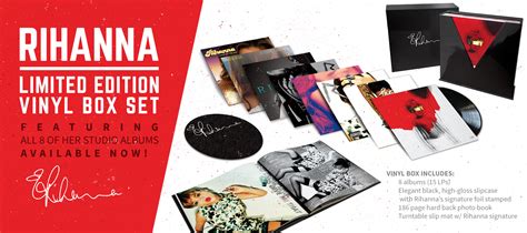 Win Rihanna’s Limited Edition 15LP Vinyl Box Set