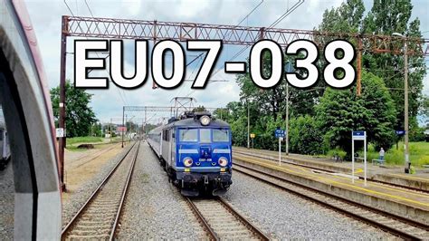 PKP INTERCITY EU07 038 TLK FLISAK Płock Radziwie Paprykowe