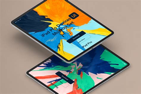 Perspective Psd IPad Pro Mockup Psd Mock Up Templates Pixeden