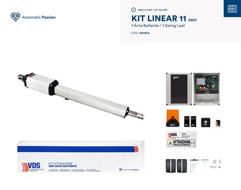 Linear Attuatore Elettromeccanico Lineare V V Vds Automation