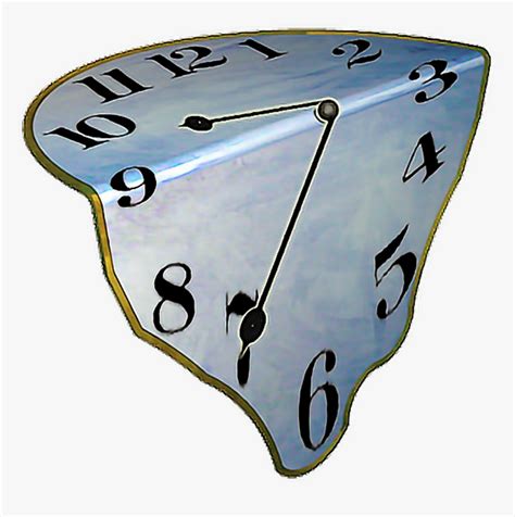 Melting Clock - Dali Melting Clocks Png, Transparent Png , Transparent Png Image - PNGitem