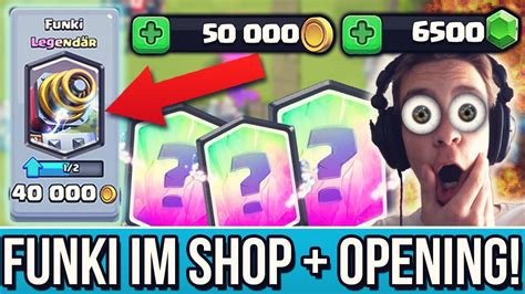 Funki Im Shop Kaufen Super Magical Chest Opening Live Angriffe Clash Royale Deutsch