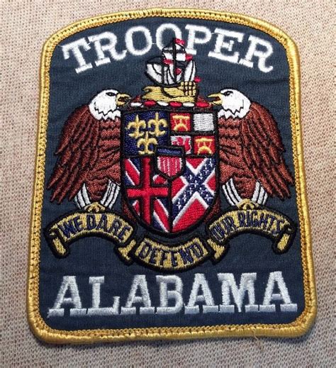 Alabama State Flag Tactical Combat Army Morale Hook Loop Patch (Al2 ...