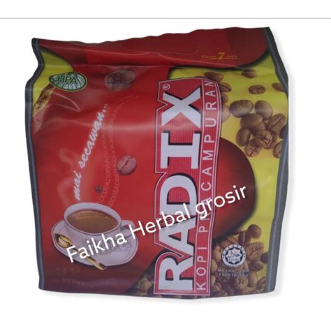 Jual KOPI RADIX HPA MALAYSIA 32 SACHET Kopi Kesehatan Kopi Herbal