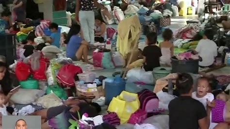 Higit 1 000 Pamilya Nananatili Sa Mga Evacuation Center Sa San Mateo