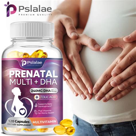 Folic Acid Prenatal Vitamin Capsules Prenatal Multivitamin Pregnancy