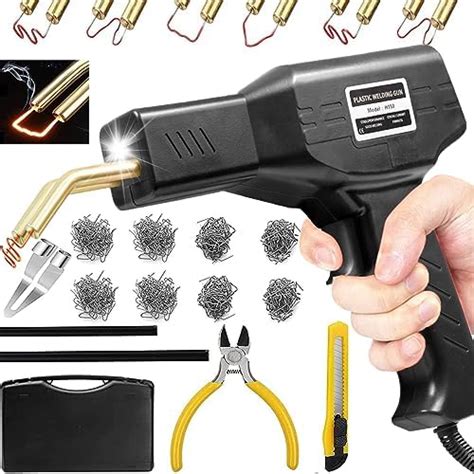 150W Upgraded Plastic Welder Plastic Welding Kit 800PCS Hot Stapler