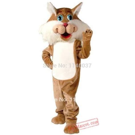 Wirey Wildcat Mascot Costume