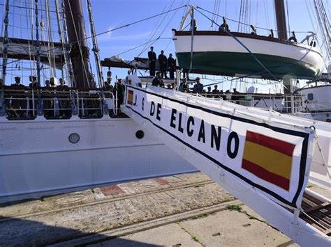 Buque Escuela Espa Ol Juan Sebasti N De Elcano Visita Cartagena